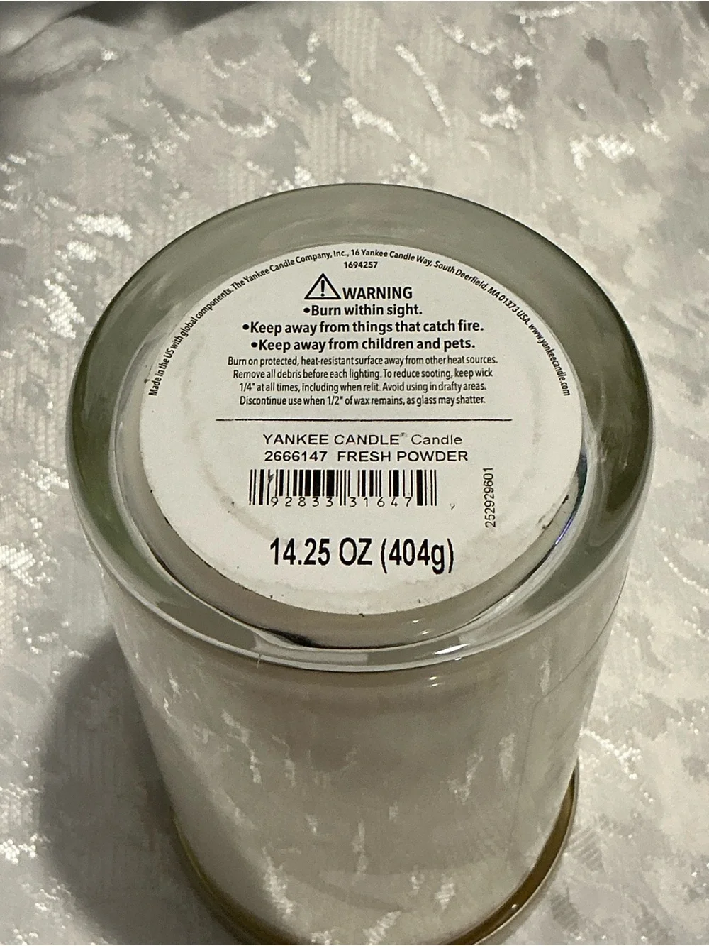 Yankee Candle Fresh Powder